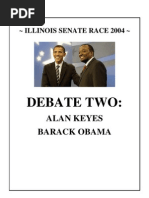 Download 2004 Debate Two Alan Keyes and Barack Obama by Alan Keyes fan SN7360209 doc pdf