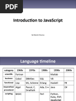 Javascript - Intro