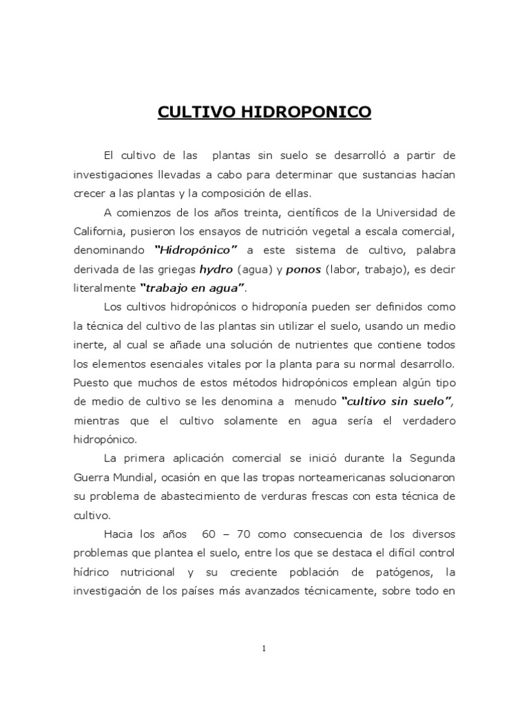 Cultivos Aeropnicos