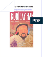 Download pdf of Kubilay Han Morris Rossabi full chapter ebook 