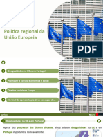 Política Regional Da União Europeia