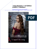 PDF of L Appel Du Sang Humana 1 1St Edition Jocabel C Caballero Full Chapter Ebook