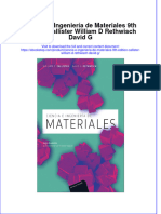 PDF of Ciencia E Ingenieria de Materiales 9Th Edition Callister William D Rethwisch David G Full Chapter Ebook