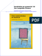 Download pdf of Cinco Autorretratos En Ausencia 1St Edition Leopoldo Orozco full chapter ebook 