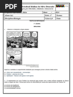 TESTE DE REPOSIÇAO BIOLOGIA - ETAPA 1 adaptado