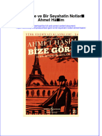 PDF of Bize Gore Ve Bir Seyahatin Notlari Ahmet Hasim Full Chapter Ebook