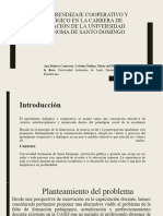 2. El Aprendizaje Cooperativo y Dialógico en La Carrera de Educación