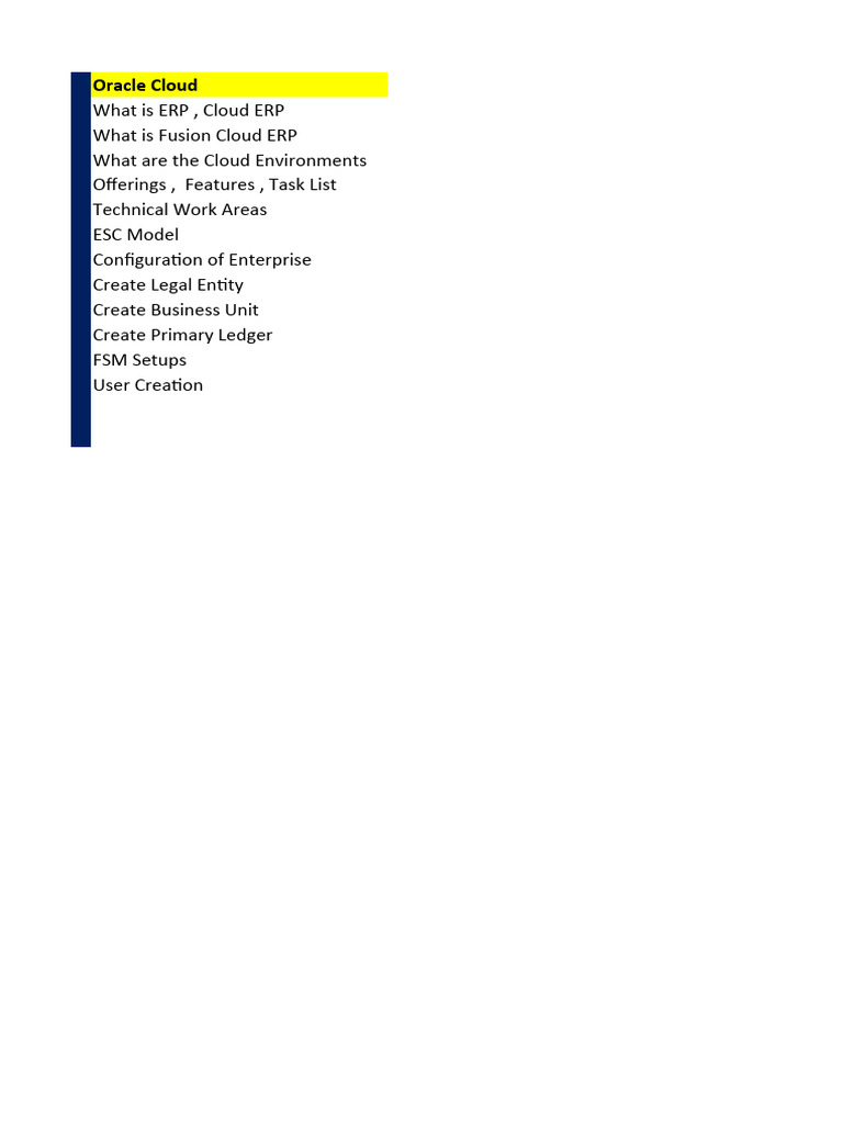 Oracle Cloud ERP Configuration Guide | PDF | Accounts Payable | Procurement