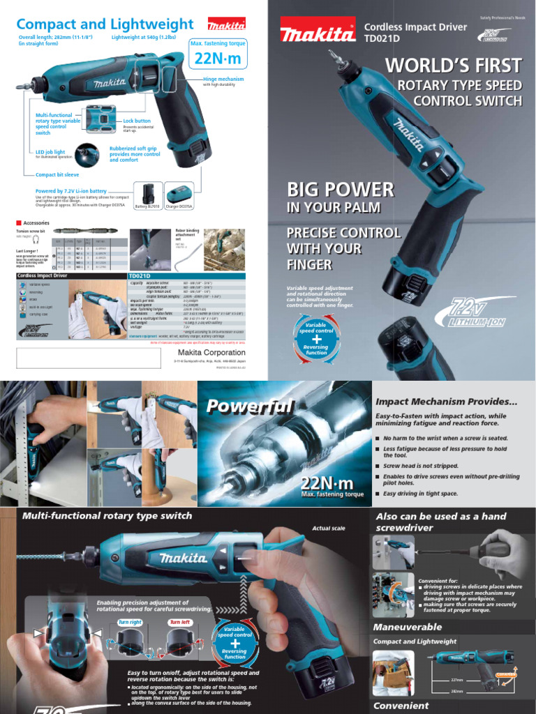 td021d View | Download Free PDF | Screw | Switch