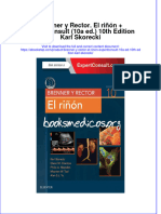 Download pdf of Brenner Y Rector El Rinon Expertconsult 10A Ed 10Th Edition Karl Skorecki full chapter ebook 