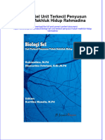 full download Biologi Sel Unit Terkecil Penyusun Tubuh Makhluk Hidup Rahmadina online full chapter pdf 