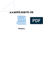 Poetry - English - ExamLearn - Ie