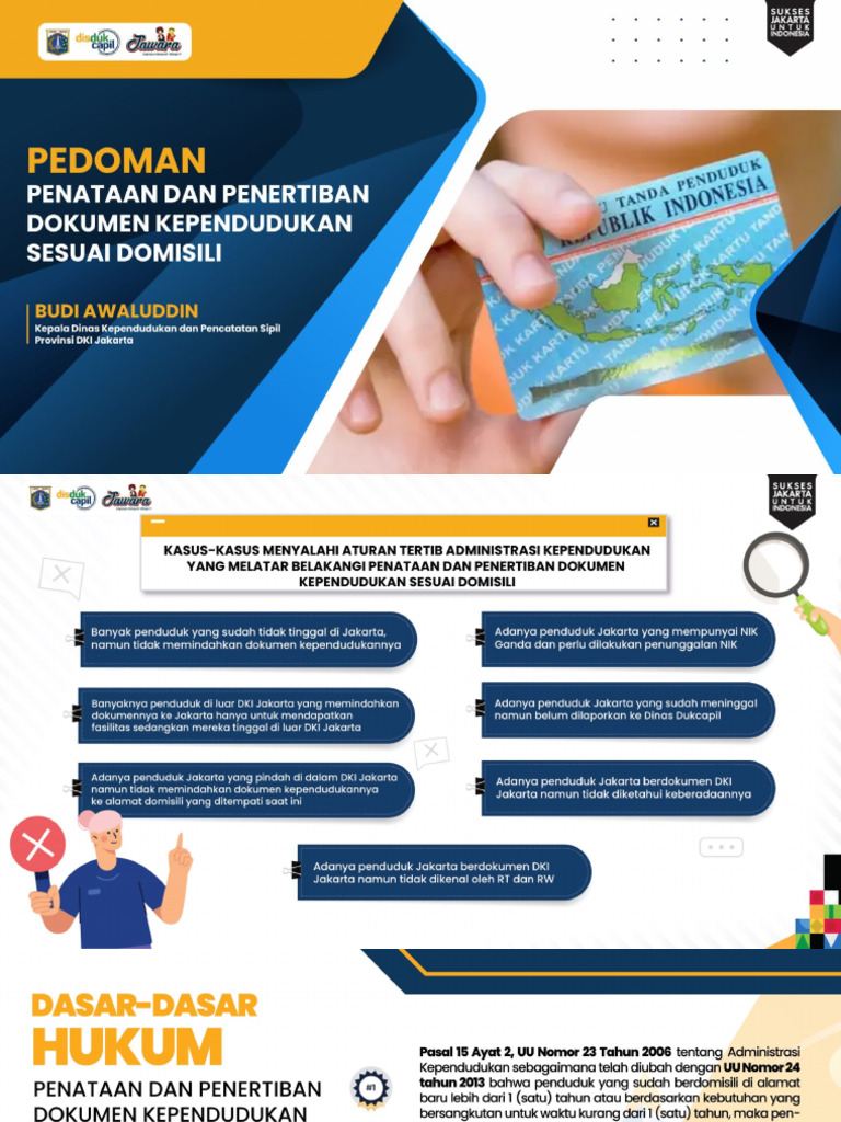 Jalur Domisili Pengajuan Dokumen Kependudukan