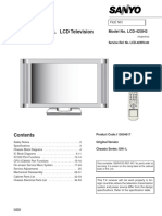 Manual Service LCD42XH3
