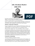 Biografía Abraham Maslow - ANNE