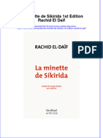 Download pdf of La Minette De Sikirida 1St Edition Rachid El Daif full chapter ebook 