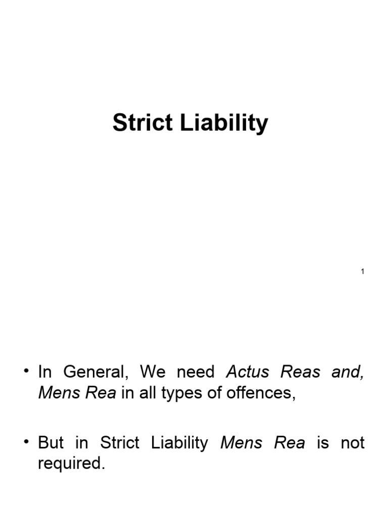 strict-liabilty-pdf-strict-liability-mens-rea