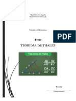 Teorema de Tales - By Josemar Mateus