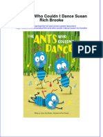 Download full ebook of The Ants Who Couldn T Dance Susan Rich Brooke online pdf all chapter docx 