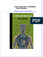PDF of La Revolucion Molecular 1St Edition Felix Guattari Full Chapter Ebook