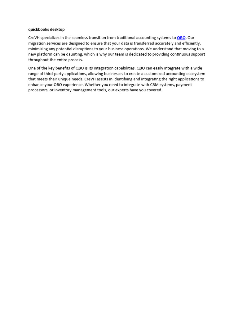 Quickbooks Desktop | PDF