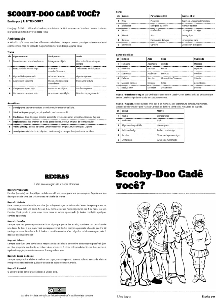 Scooby Doo | Download grátis PDF | Scooby Doo