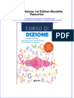 PDF of Corso Di Dizione 1St Edition Nicoletta Ramorino Full Chapter Ebook