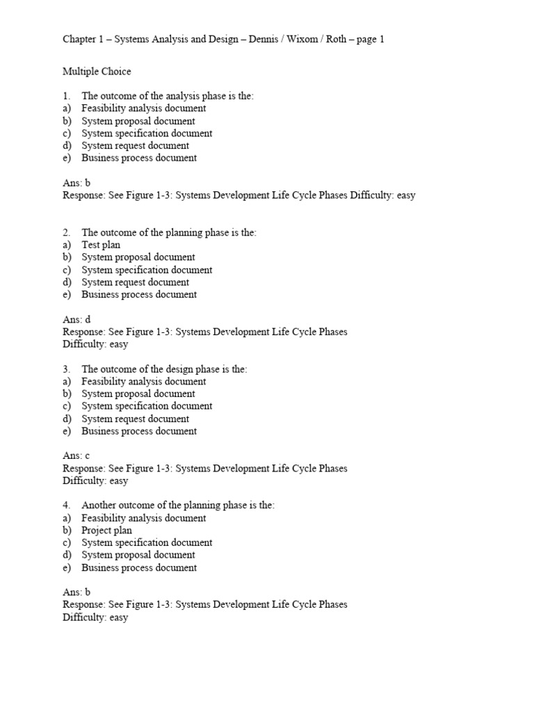 Systems Analysis and Design Overview | PDF | Net Present Value | Return ...