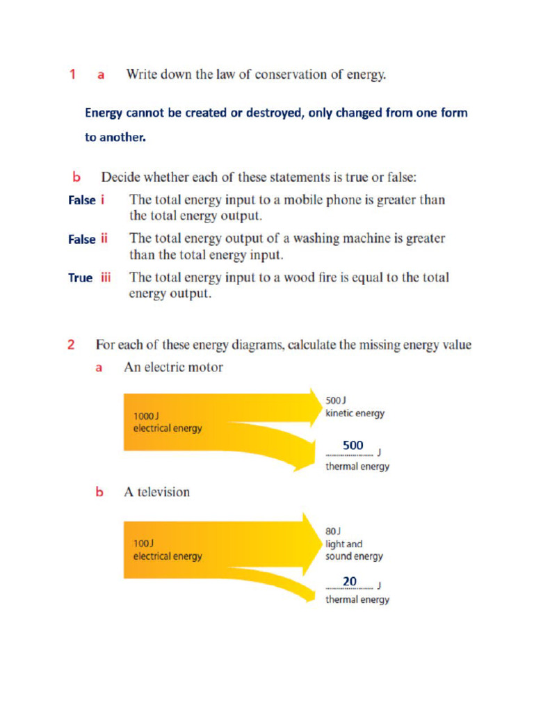 Conservation of Energy - 1 | PDF
