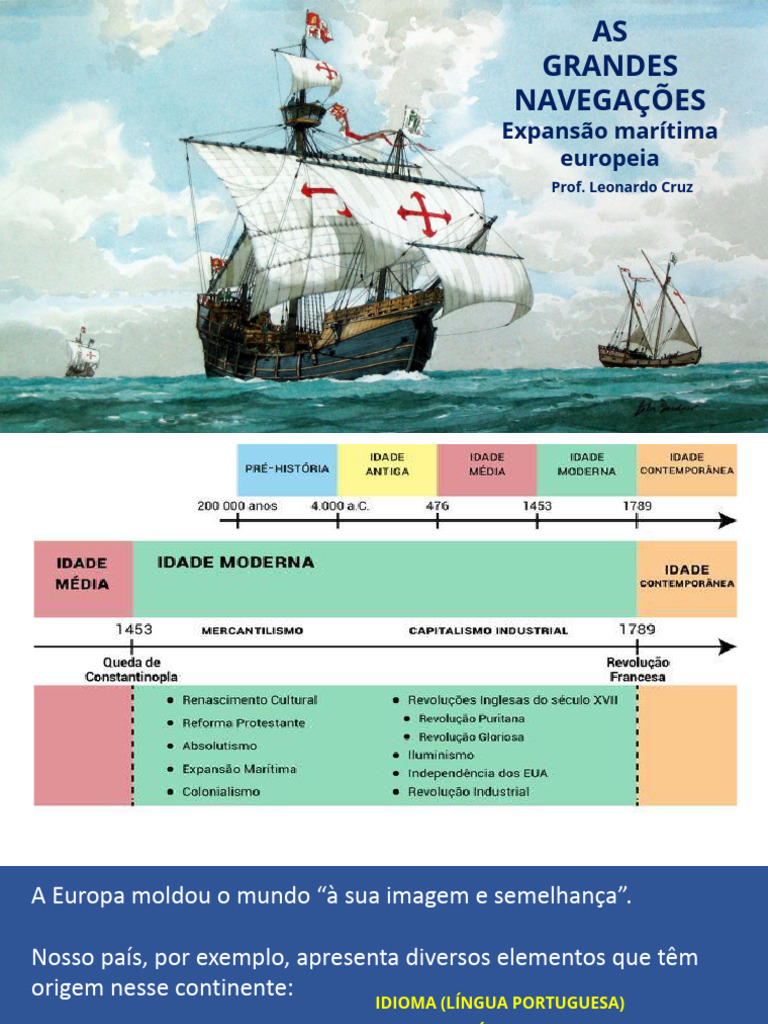 Grandes Navegações e Mercantilismo | PDF | Era dos Descobrimentos | Europa