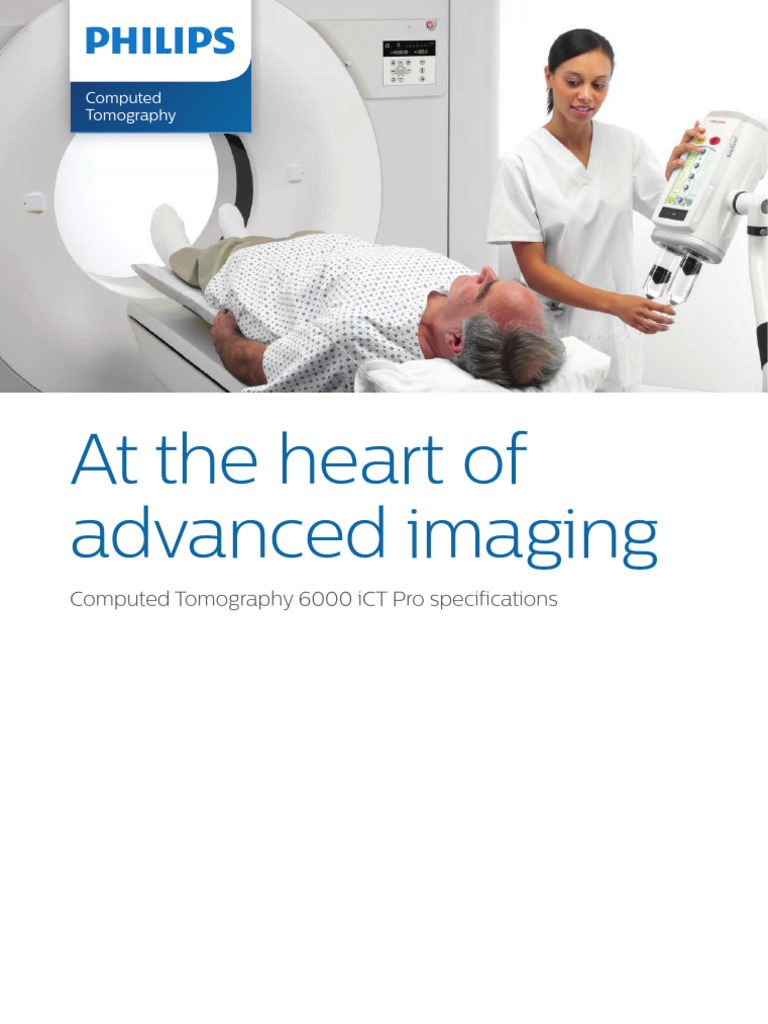 Product Spec Sheet - CT 6000 iCT Pro | PDF | Ct Scan | Medical Imaging