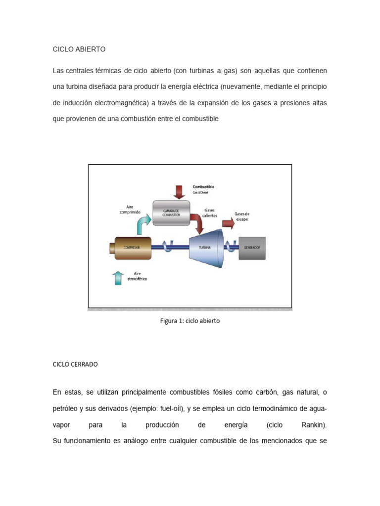 Ciclo Cerrado Centrales Pdf