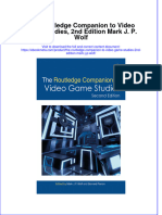 Download full ebook of The Routledge Companion To Video Game Studies 2Nd Edition Mark J P Wolf online pdf all chapter docx 
