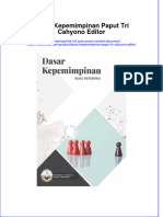 PDF of Dasar Kepemimpinan Paput Tri Cahyono Editor Full Chapter Ebook