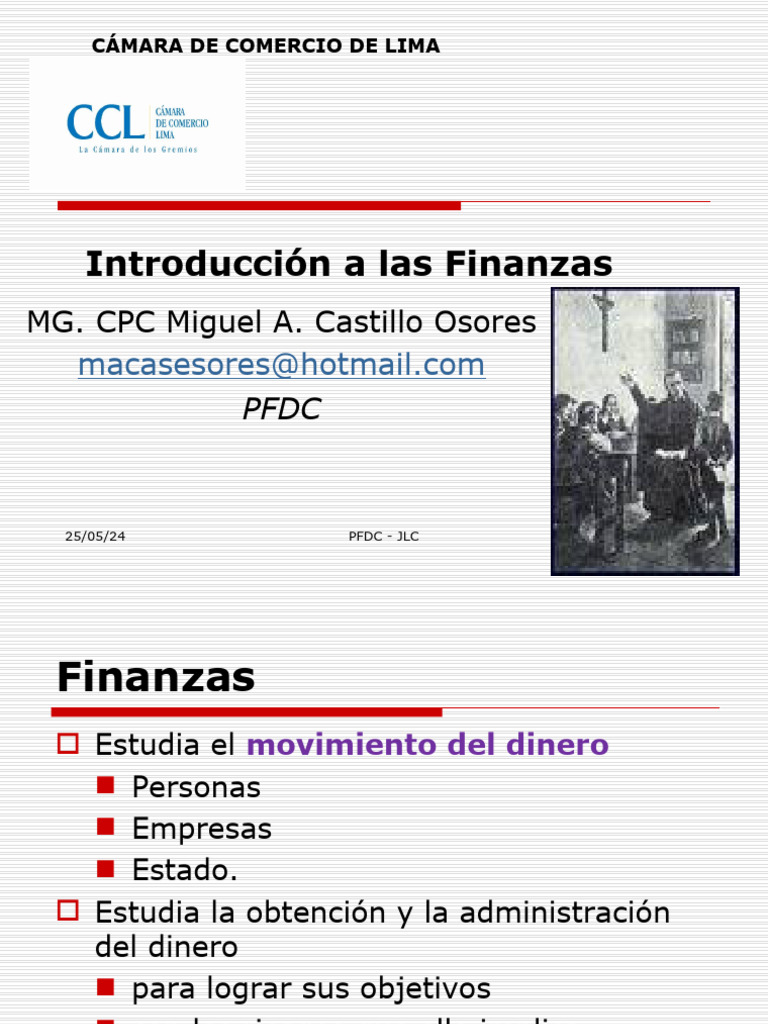 Introducción a las Finanzas | PDF | Presupuesto | Business