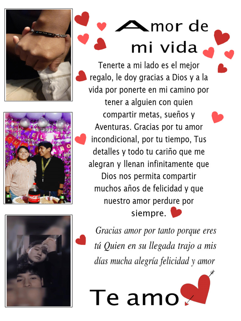Plantilla Amor de Mi Vida | PDF | Religión y espiritualidad