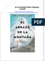 Download pdf of El Abrazo De La Montana Silvia Vasquez Lavado 2 full chapter ebook 