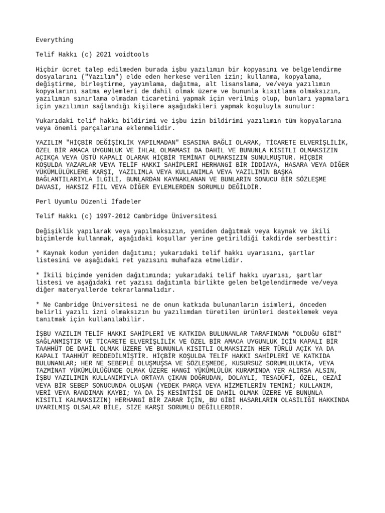 License pdf
