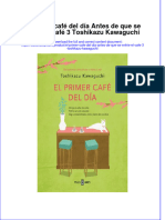 PDF of El Primer Cafe Del Dia Antes de Que Se Enfrie El Cafe 3 Toshikazu Kawaguchi Full Chapter Ebook