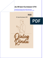 Download pdf of Dialog Rindu M Iwan Kurniawan S Pd full chapter ebook 