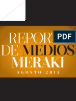Reporte de Medios Meraki - Agosto 2015