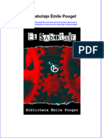 Download pdf of El Sabotaje Emile Pouget full chapter ebook 