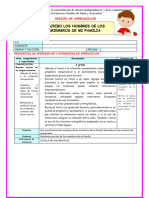 2º U3 S1 Sesion D1 Com Escribimos Nombres de Los Miembros de La Familia. La Mayuscula