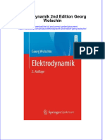 Download pdf of Elektrodynamik 2Nd Edition Georg Wolschin full chapter ebook 