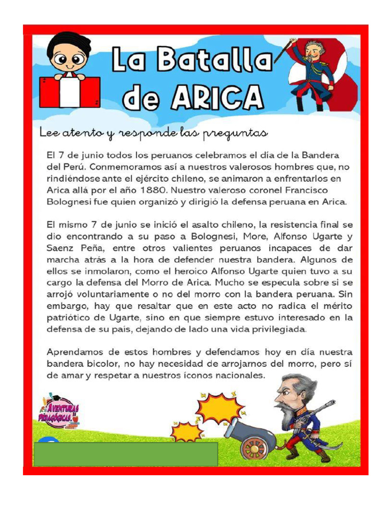 Batalla De Arica Pdf 