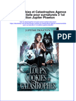 PDF of Loups Cookies Et Catastrophes Agence Evenementielle Pour Surnaturels 3 1St Edition Jupiter Phaeton Full Chapter Ebook
