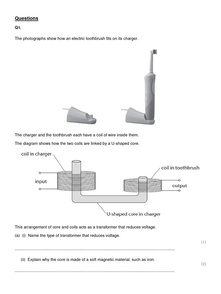 Edexcel Transformers Pdf Transformer Inductor
