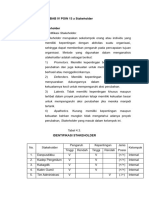 Contoh Bab IV Poin 13 A Stakeholder