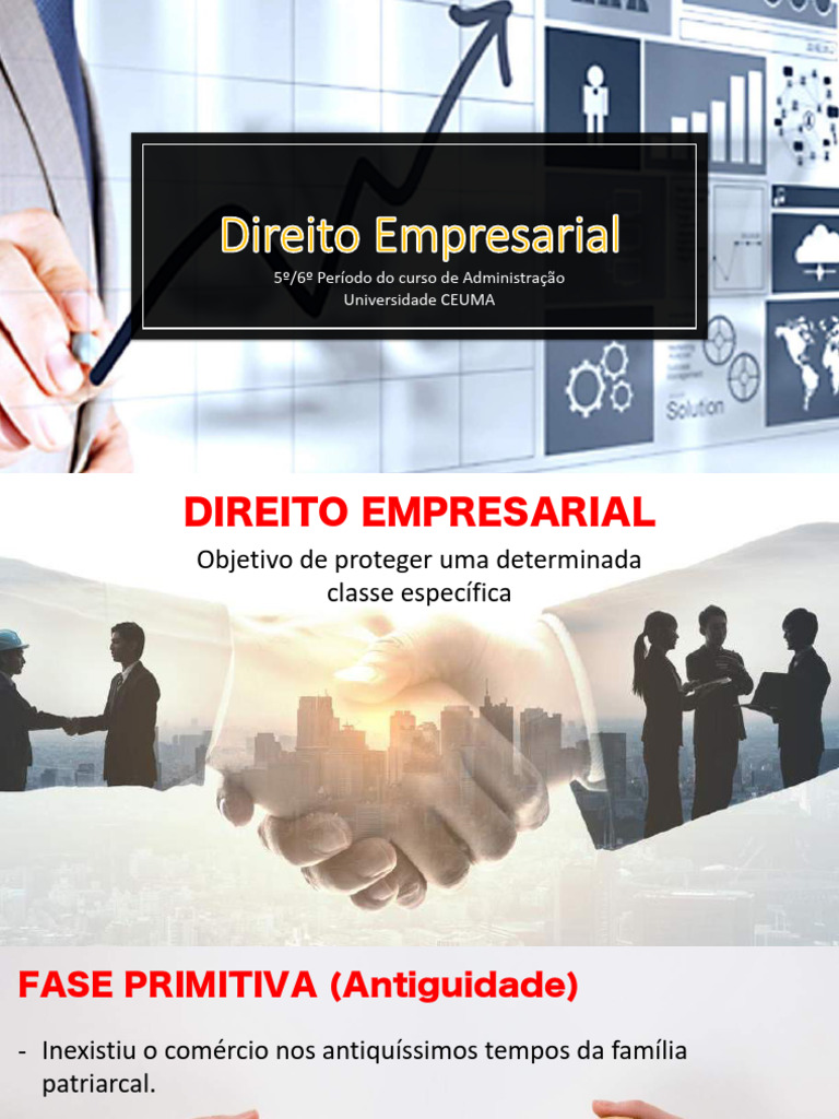 Evolução do Direito Empresarial | PDF | Empresas | Economias