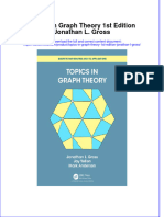 Full Ebook of Topics in Graph Theory 1St Edition Jonathan L Gross Online PDF All Chapter